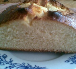 Velikonoční tvarohový mazanec