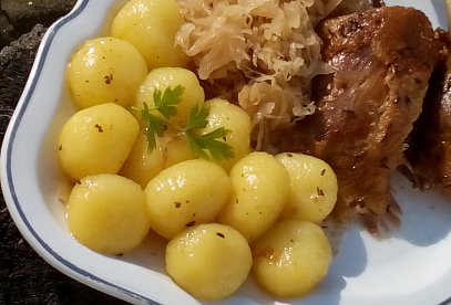 Jemné bramborové knedlíčky / noky ze dvou ingrediencí