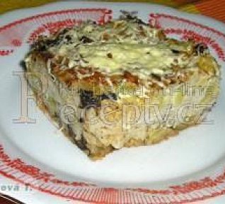 Zapečená cuketová mísa