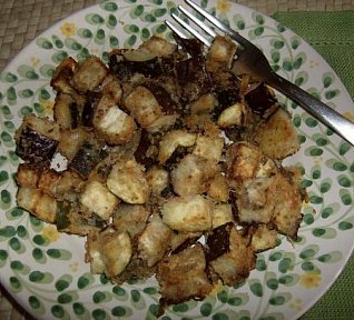 Gratinovaný lilek a cuketa