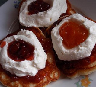 Lívanečky po našem - kynuté