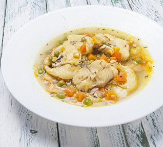 Vánoční rybí polévka