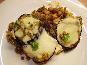 Řecká vegetariánská moussaka po australsku