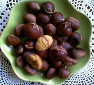 Jedlé kaštany - pečené, vařené
