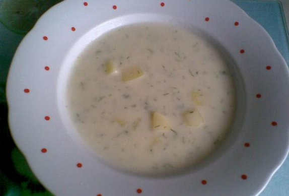 Koprová polévka - light photo-0