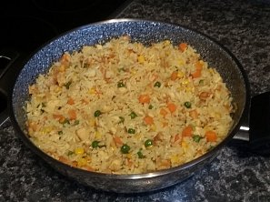 Kuřecí rizoto s kari