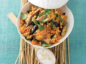 Čočkový salát s fíky