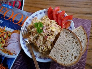 Vločková smaženice nejen s droždím (kvasnicemi)