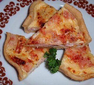 Slaný vínový koláč