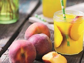 Broskvová limonáda s melounem