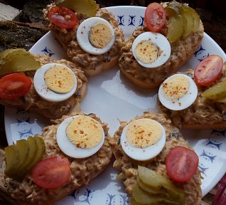 Kuřecí pomazánka se žampiony