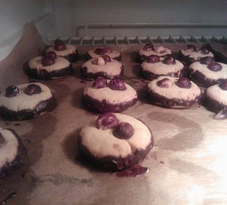 Vanilkovo-čokoládové knoflíky