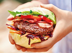 Burger à la dvouručák