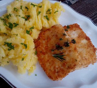 Bylinkové jogurtovo-hořčicové filé