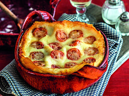 Vegetariánské lasagne s rajčaty