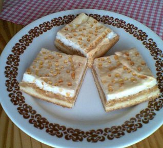 Jablkový koláč se sněhem