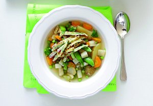 Jarní zeleninová polévka