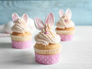 Velikonoční muffiny z podmáslí