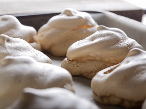 Pusinky s kávovým krémem