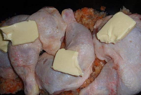 Kuře pečené na halali