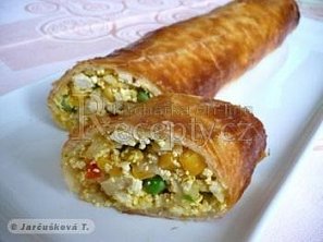 Tofu závin se zeleninou