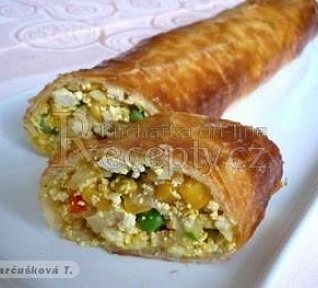 Tofu závin se zeleninou