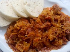 Plec pečená (nejen) se zelím