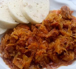 Plec pečená (nejen) se zelím