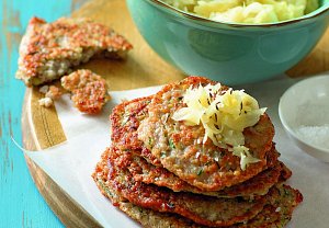 Pohankové placky s kysaným zelím