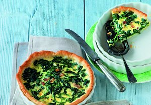 Quiche se špenátem
