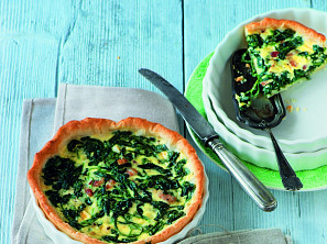 Quiche se špenátem