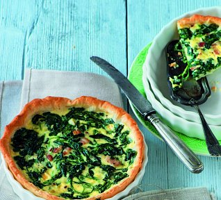 Quiche se špenátem