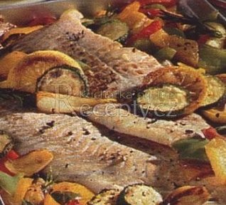 Pečený losos po provensálsku