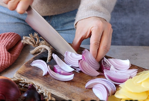 Bramborový koláč s rozmarýnem