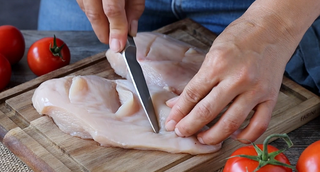 Kuřecí prsa Caprese