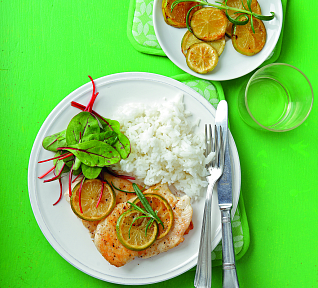 Kuřecí prsa s limetkou