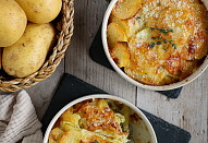 Nejjednodušší gratinované brambory