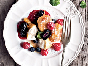 Ořechová zmrzlina v pivním těstíčku