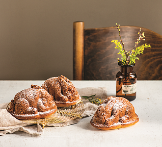 Mini bábovkoví zajíci